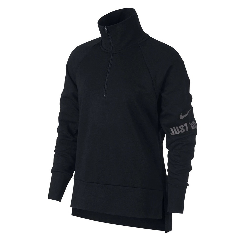 Nike Dry Women's Endurance Black Half-Zip Pullover (AH8969-010) - Size Medium